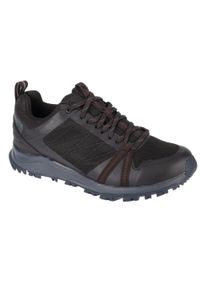 Damskie buty trekkingowe The North Face Latewave. Kolor: czarny. Materiał: syntetyk, materiał, tkanina. Sport: turystyka piesza #1