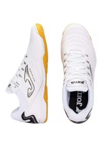 Joma - Buty halowe - halówki męskie, Maxima 25 MAXS IN. Kolor: biały. Materiał: materiał, syntetyk. Sport: piłka nożna