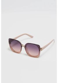 MOODO - Okulary przeciwsłoneczne beżowe. Kolor: beżowy #1