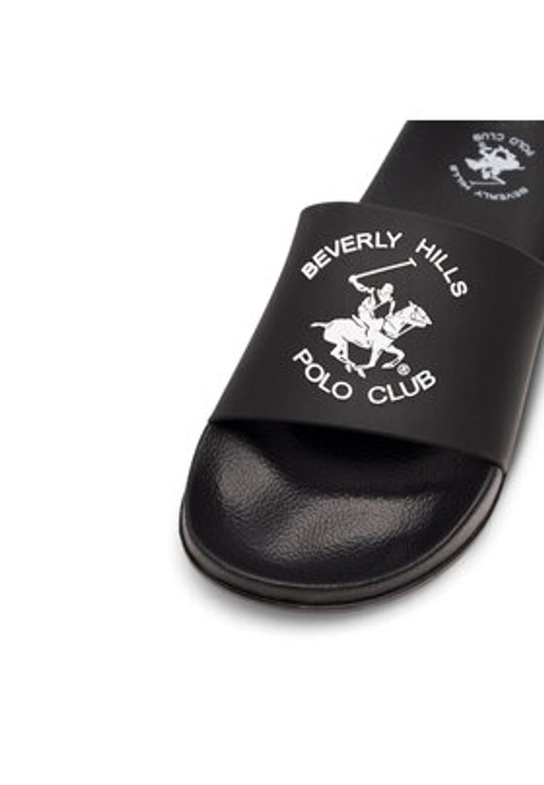Beverly Hills Polo Club Klapki MP-CA23052-4D Czarny. Kolor: czarny. Materiał: guma