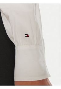 TOMMY HILFIGER - Tommy Hilfiger Koszula WW0WW43529 Biały Relaxed Fit. Kolor: biały. Materiał: bawełna