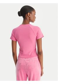 Juicy Couture T-Shirt Baby JCWCT126317 Różowy Slim Fit. Kolor: różowy #2