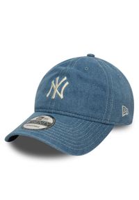 New Era Czapka z daszkiem New York Yankees MLB 9TWENTY 60667563 Niebieski. Kolor: niebieski. Materiał: materiał, bawełna