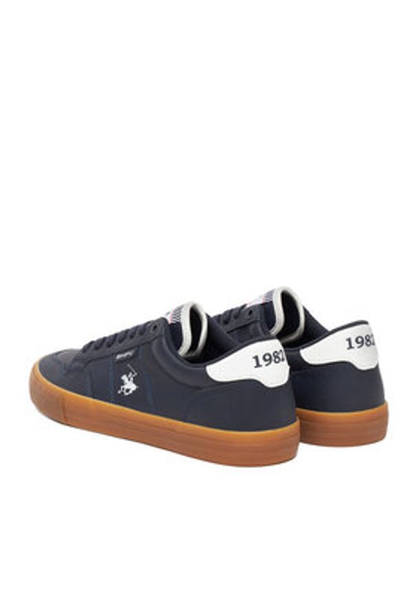 Beverly Hills Polo Club Sneakersy CEO-V5-FALCO Granatowy. Kolor: niebieski. Materiał: materiał, syntetyk