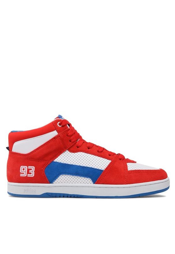 Etnies Sneakersy Mc Rap Hi 4101000565 Czerwony. Kolor: czerwony. Materiał: zamsz, skóra