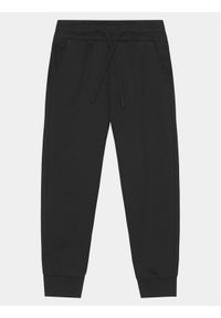 OVS Spodnie dresowe 1819464 Czarny Regular Fit. Kolor: czarny. Materiał: bawełna