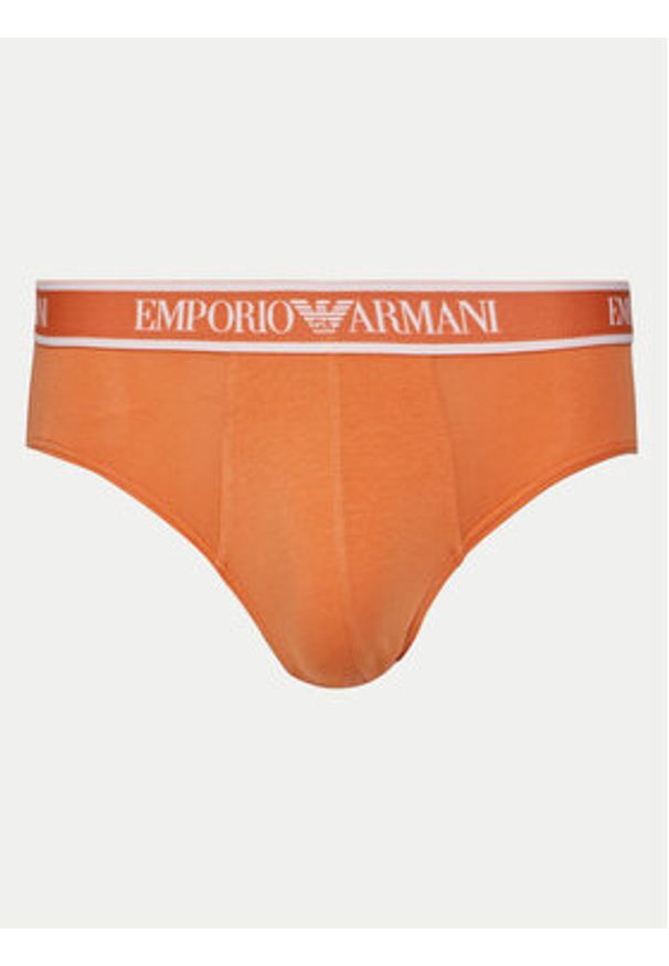 Emporio Armani Underwear Komplet 3 par slipów EM000258 AF10779 MA021 Kolorowy. Materiał: bawełna. Wzór: kolorowy
