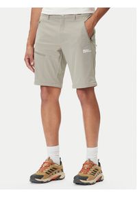 Jack Wolfskin Spodnie outdoor Pico Trail A63905 Beżowy Regular Fit. Kolor: beżowy. Materiał: syntetyk. Sport: outdoor #3