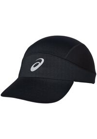 Asics - Czapka z daszkiem męska ASICS Fujitrail Ultra-Light Cap. Kolor: czarny. Materiał: poliester