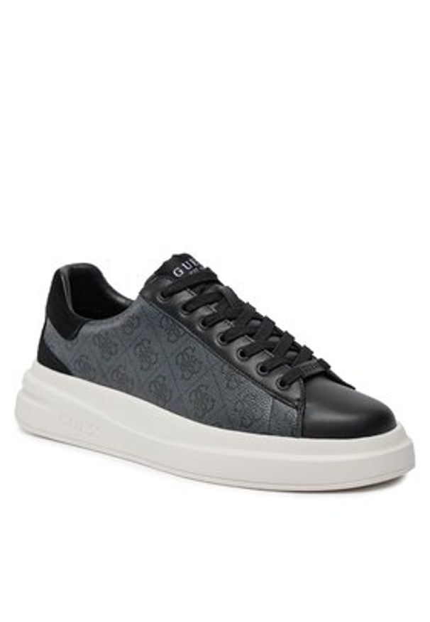 Guess Sneakersy FMPVIB FAL12 Czarny. Kolor: czarny. Materiał: skóra