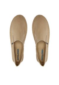 Jack & Jones - Jack&Jones Espadryle Jfwregent 12257223 Beżowy. Kolor: beżowy. Materiał: materiał
