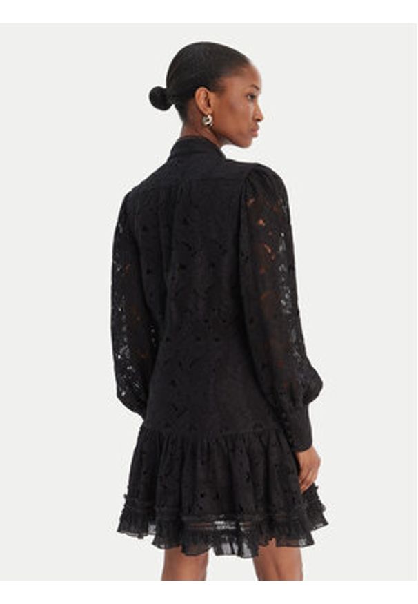 BARDOT - Bardot Sukienka koktajlowa Olessia 60268DB1 Czarny Slim Fit. Kolor: czarny. Materiał: bawełna, wiskoza. Styl: wizytowy