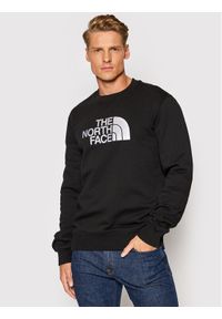 The North Face Bluza Drew Peak Crew NF0A4SVR Czarny Regular Fit. Kolor: czarny. Materiał: bawełna #1