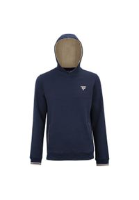 TECNIFIBRE - Bluza z kapturem męska Tecnifibre Fleece Hoodie. Typ kołnierza: kaptur. Kolor: niebieski #1