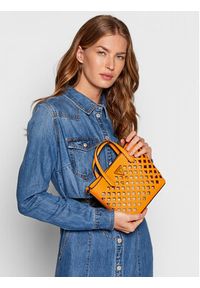 Guess Torebka Aqua (VB) Mini Bags HWVB85 66750 Pomarańczowy. Kolor: pomarańczowy. Materiał: skórzane #5