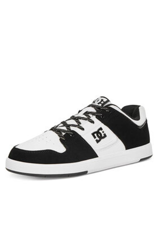 DC Shoes Sneakersy CURE ADYS400073-HLC Biały. Kolor: biały. Materiał: skóra