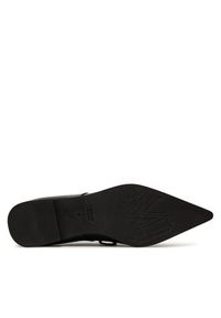 Max Mara Półbuty Laceup 2524526111600 Czarny. Kolor: czarny. Materiał: skóra