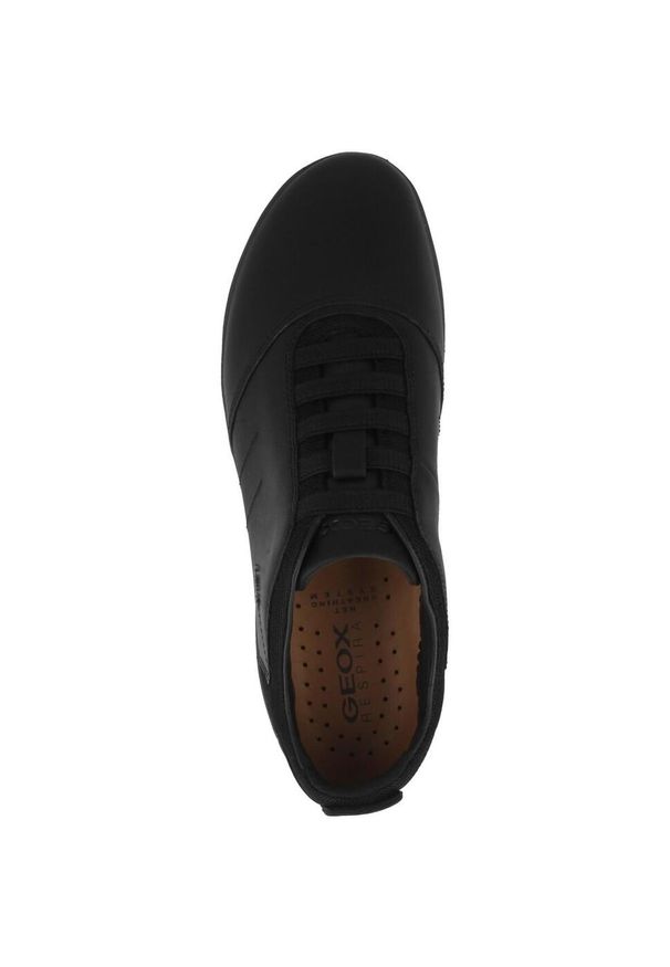 Trenerzy Geox Nebula Tumb.Lea. Okazja: na co dzień. Kolor: czarny