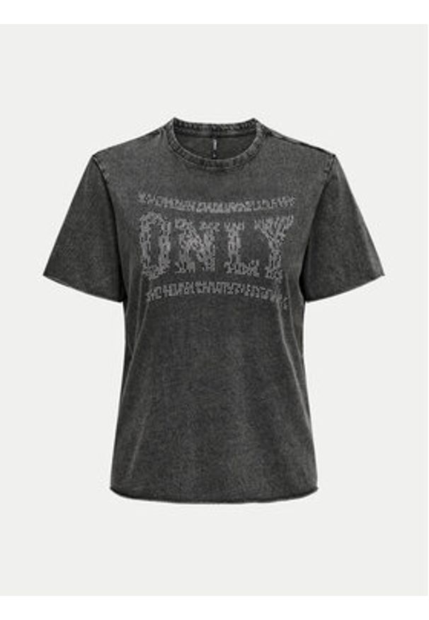 only - ONLY T-Shirt Lucy 15332190 Czarny Regular Fit. Kolor: czarny. Materiał: bawełna