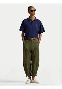 Polo Ralph Lauren Polo 211A96270002 Granatowy Relaxed Fit. Typ kołnierza: polo. Kolor: niebieski. Materiał: bawełna #5