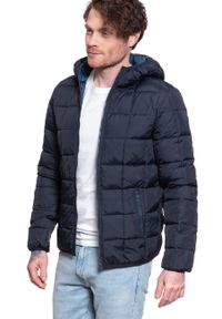 Wrangler - WRANGLER THE PUFFER DARK NAVY W4C6WRXAE. Kolor: niebieski #6