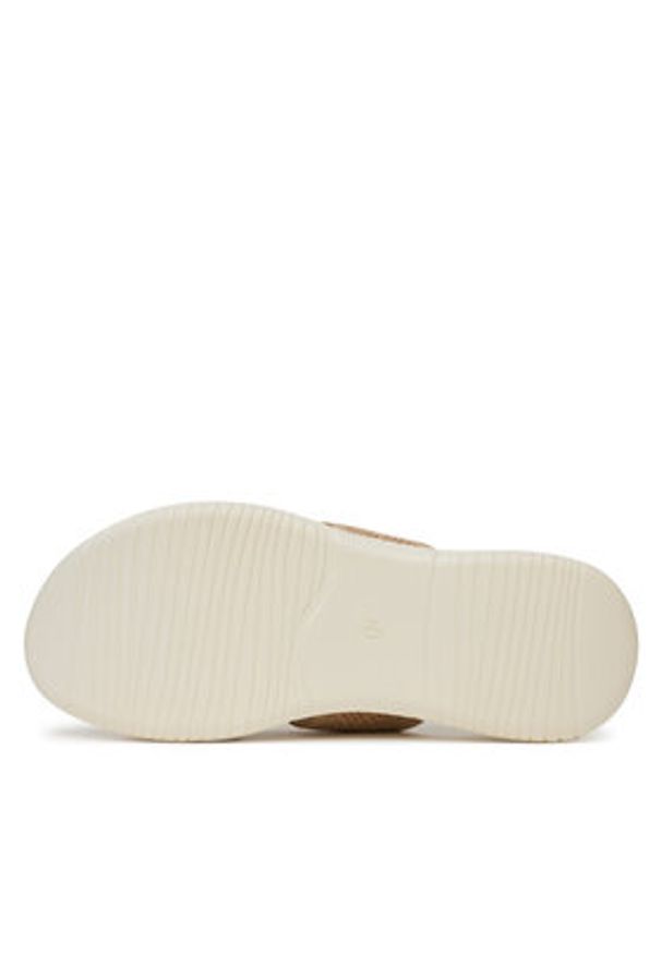 Clara Barson Klapki R25SS02834 Beżowy. Kolor: beżowy. Materiał: materiał