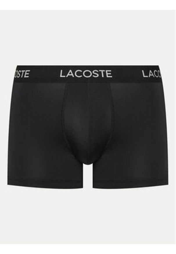 Lacoste Komplet 3 par bokserek 5H2394 Czarny. Kolor: czarny. Materiał: syntetyk