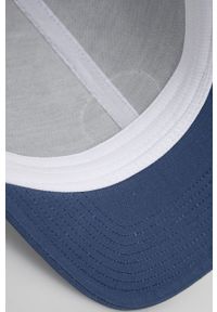 Brixton czapka z aplikacją. Kolor: niebieski. Materiał: bawełna. Wzór: aplikacja #3
