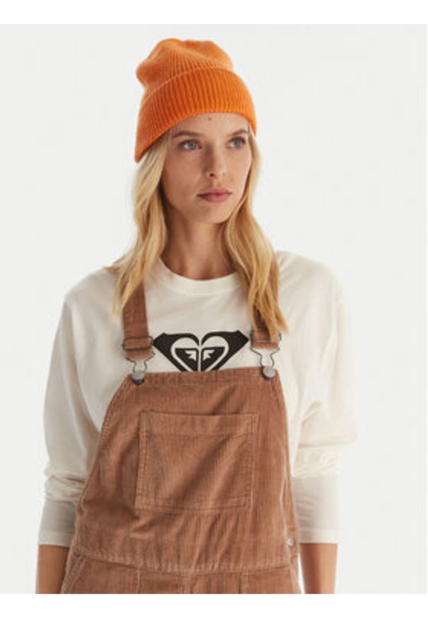 Roxy Ogrodniczki Trailblazer Overall ERJWO03022 Brązowy Regular Fit. Kolor: brązowy. Materiał: bawełna