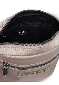BOSS Saszetka Catch 3.0 NS Zip 50511961 Beżowy. Kolor: beżowy. Materiał: materiał #5