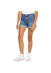 Levi's® - Szorty dżinsowe dla dziewczynki Levi's Girlfriend. Kolor: niebieski. Długość: krótkie. Sezon: lato