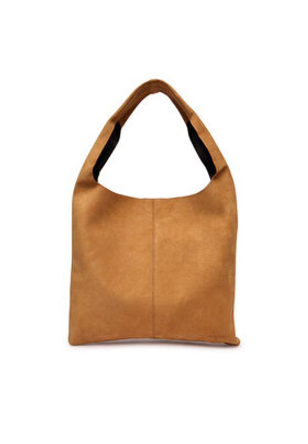 Patrizia Pepe Torebka 8B0321/L153-B878 Brązowy. Kolor: brązowy. Materiał: skórzane, zamszowe