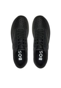 BOSS - Boss Sneakersy Titanium 50537870 10251947 01 Czarny. Kolor: czarny. Materiał: materiał