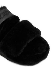 TOMMY HILFIGER - Tommy Hilfiger Kapcie Hilfiger Fur Slipper FW0FW08854 Czarny. Kolor: czarny. Materiał: materiał #5