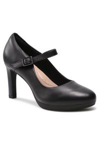 Clarks Półbuty Ambyr Shine 261577844 Czarny. Kolor: czarny. Materiał: skóra #8