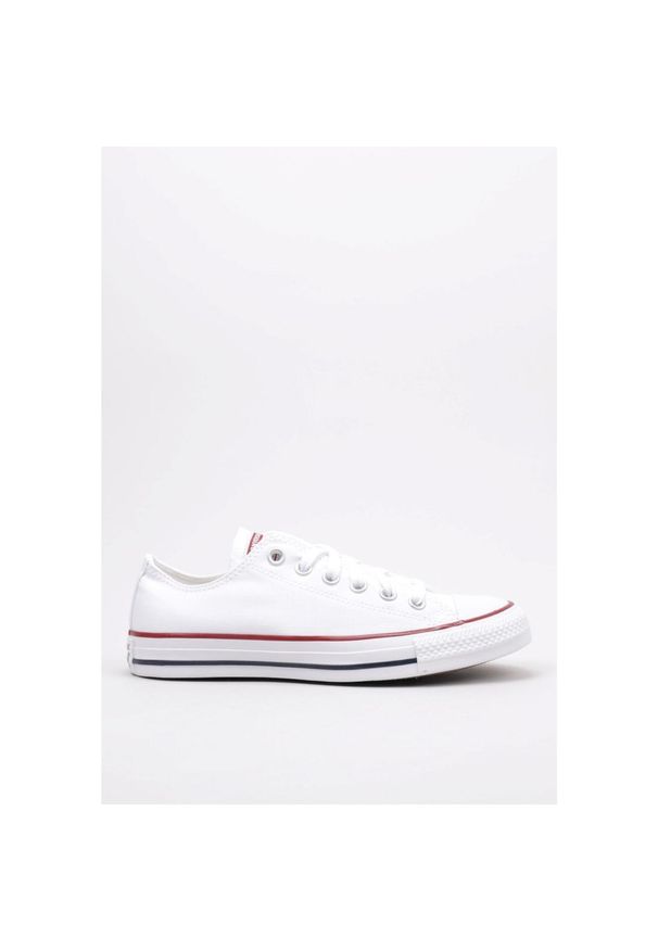 Buty do chodzenia Trampki Unisex Converse Chuck Taylor All Star Ox. Zapięcie: sznurówki. Kolor: biały. Materiał: syntetyk, tkanina, materiał. Szerokość cholewki: normalna. Model: Converse All Star. Sport: turystyka piesza
