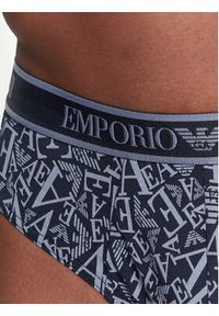 Emporio Armani Underwear Komplet 3 par slipów EM000369 AF10779 MB089 Granatowy. Kolor: niebieski. Materiał: bawełna #3