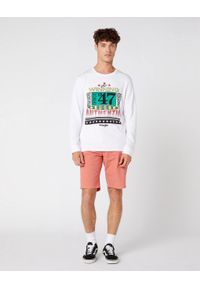 Wrangler - MĘSKI LONGSLEEVE WRANGLER LS WRANGLER TEE WHITE W7E2D0989 112131776. Długość rękawa: długi rękaw #2
