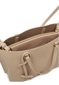 Pinko Torebka Carrie Shopper Classic AI 24-25 PLTT 102833 A1LF Beżowy. Kolor: beżowy. Materiał: skórzane