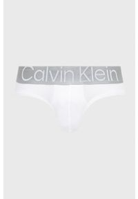 Calvin Klein Underwear slipy (3-pack) męskie kolor biały. Kolor: biały. Materiał: materiał, włókno #6
