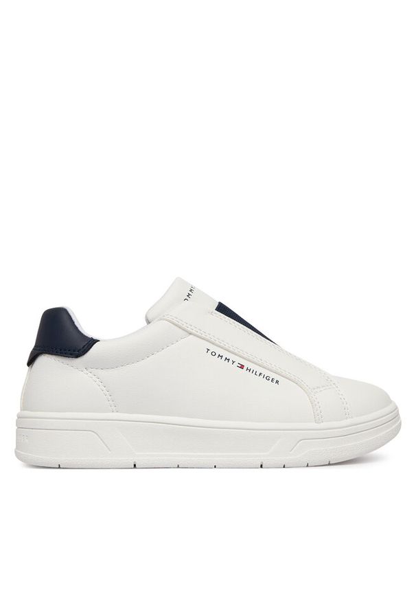 TOMMY HILFIGER - Sneakersy Tommy Hilfiger. Kolor: biały