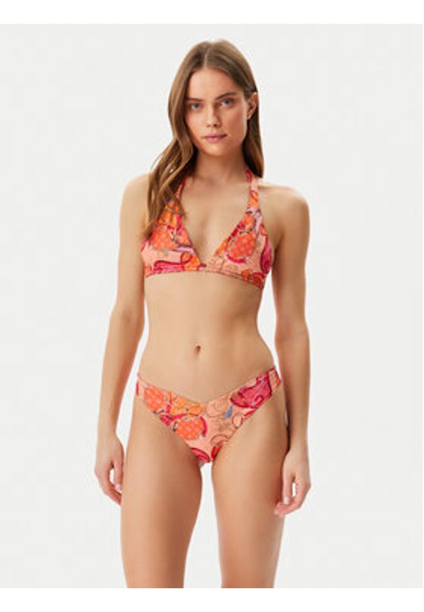 Guess Dół od bikini E5GO16 KCR12 Pomarańczowy. Kolor: pomarańczowy. Materiał: syntetyk
