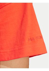 Adidas - adidas T-Shirt ALL SZN IY4139 Pomarańczowy Loose Fit. Kolor: pomarańczowy. Materiał: bawełna #5