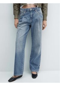 mango - Mango Jeansy Bell 67014028 Niebieski Relaxed Fit. Kolor: niebieski