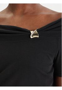 Guess Bluzka W6GP12 K2935 Czarny Regular Fit. Kolor: czarny #2