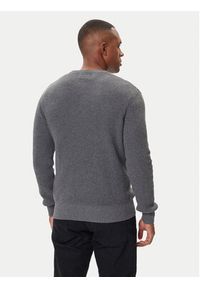 Guess Sweter M4BR30 Z3HM1 Szary Regular Fit. Kolor: szary. Materiał: bawełna