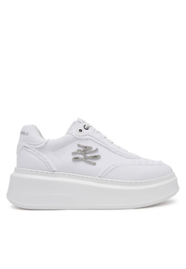 Karl Lagerfeld - Sneakersy KARL LAGERFELD. Kolor: biały