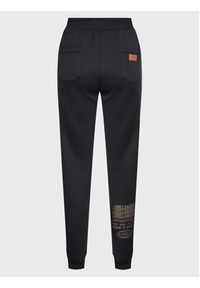 LABELLAMAFIA - LaBellaMafia Spodnie dresowe 25636 Czarny Regular Fit. Kolor: czarny. Materiał: bawełna #3