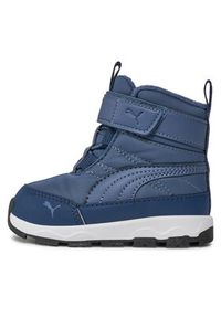 Puma Śniegowce Evolve Boot AC+ Inf 392646 02 Niebieski. Kolor: niebieski. Materiał: skóra