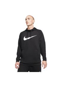 Bluza sportowa męska Nike Drifit. Typ kołnierza: kaptur. Kolor: czarny. Styl: sportowy